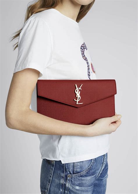 YSL uptown clutch